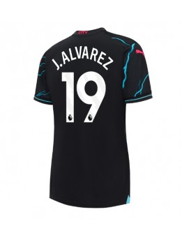 Ženski Nogometna dresi replika Manchester City Julian Alvarez #19 Tretji 2023-24 Kratek rokav